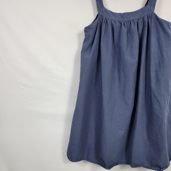 Lulus size Small Absolutely Darling Dark Blue Tie-Strap Mini Dress - Picture 10 of 11